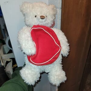 Valentine's Day White Hallmark Teddy Bear